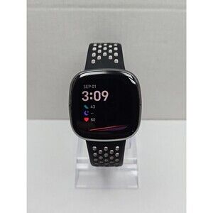 Fitbit Sense FB512 Smartwatch GPS ECG Sleep Heart Rate Activity Tracker - Read